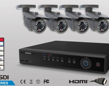 HD-SDI bewakingscamera set