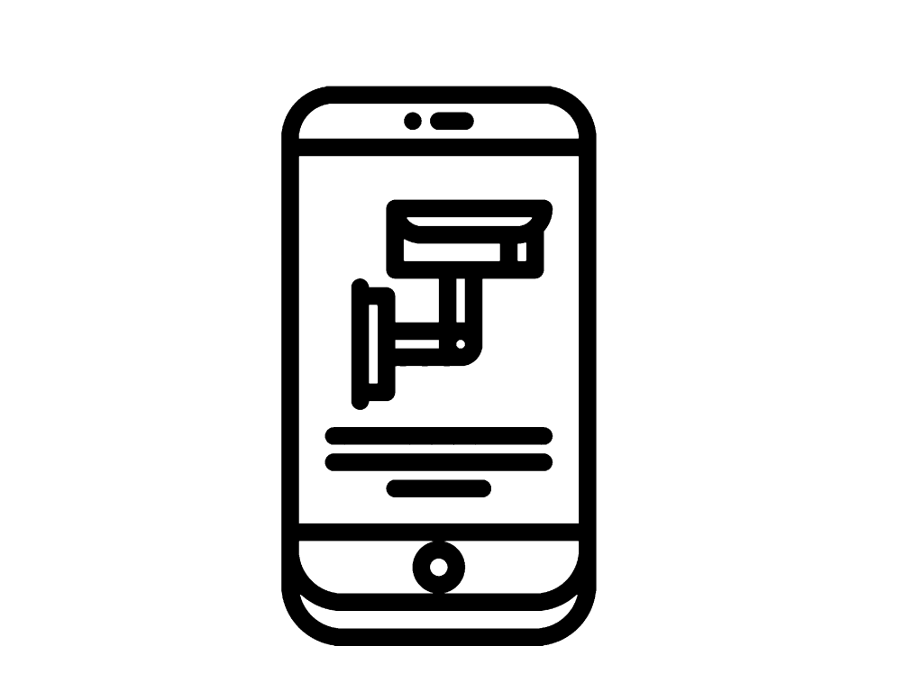 Bewakingscamera op Android