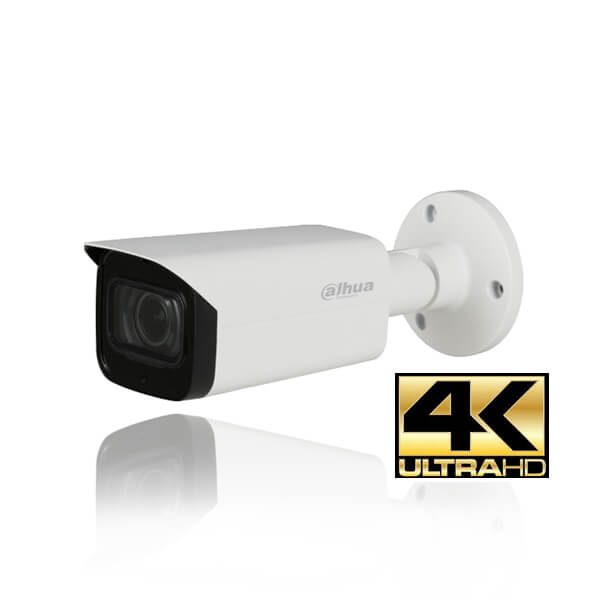 4K bullet bewakingscamera. Audio, starlight en zoom. hdcvi camera
