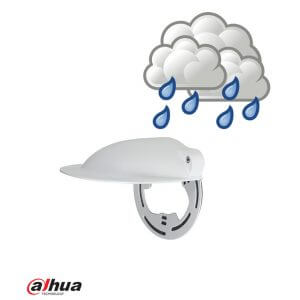 Regenbescherming bewakingscamera