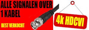 HDCVI aansluiting 4K bullet bewakingscamera