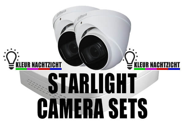 Bewakingscamera Starlight sets