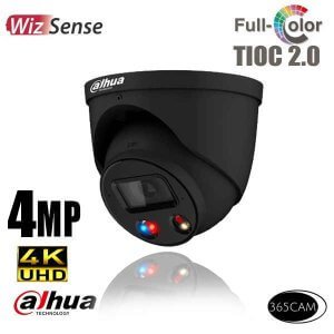 Dahua IP camera set met Full Color camera. De 4MP TioC camera 