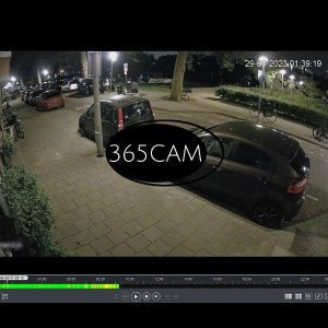 nacht bewakingscamera voorbeeld.