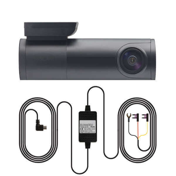 Dashcam met continu voeding voorbeeld