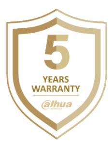 5 jaar garantie logo