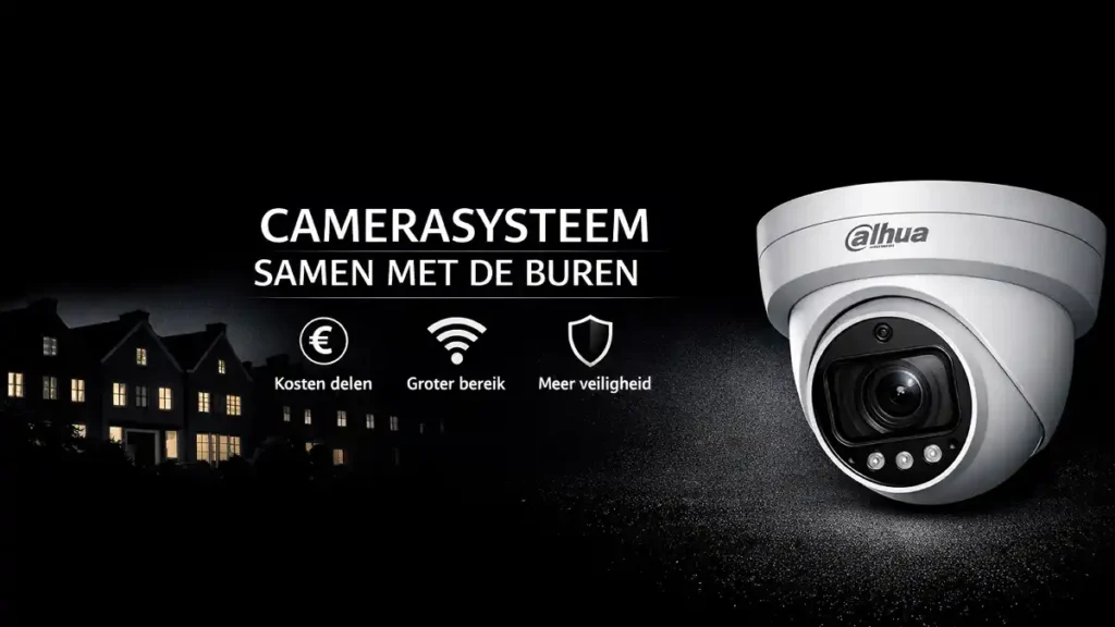 Camerabewaking samen met de buren