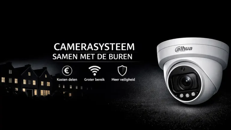 Camerabewaking samen met de buren