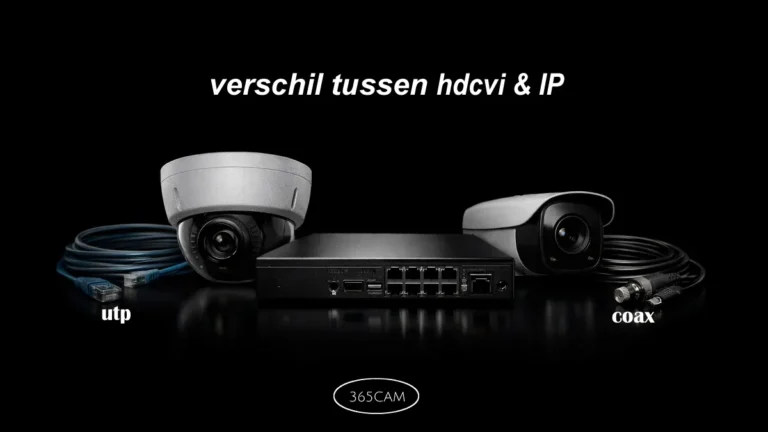 Verschil HDCVI en IP